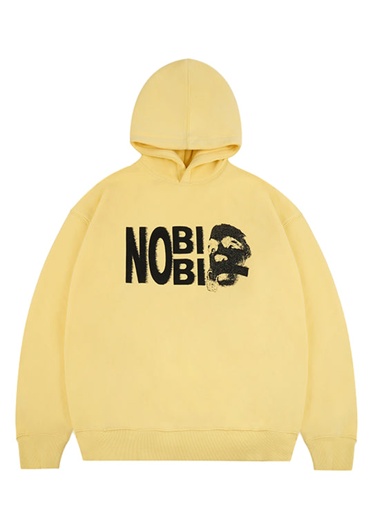 EVILKNIGHT(EK) NOBIBI Slogan Printing Hoodie | Face 3 Face