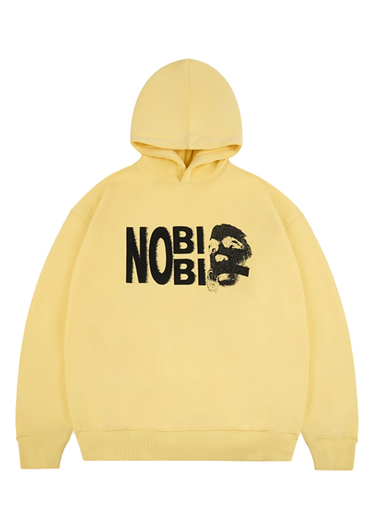 EVILKNIGHT(EK) NOBIBI Slogan Printing Hoodie | Face 3 Face