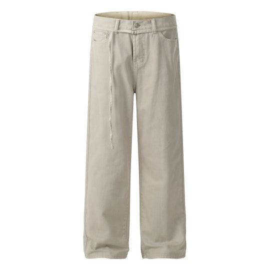 F3F Select Basic Drawstring Belt Pants | Face 3 Face
