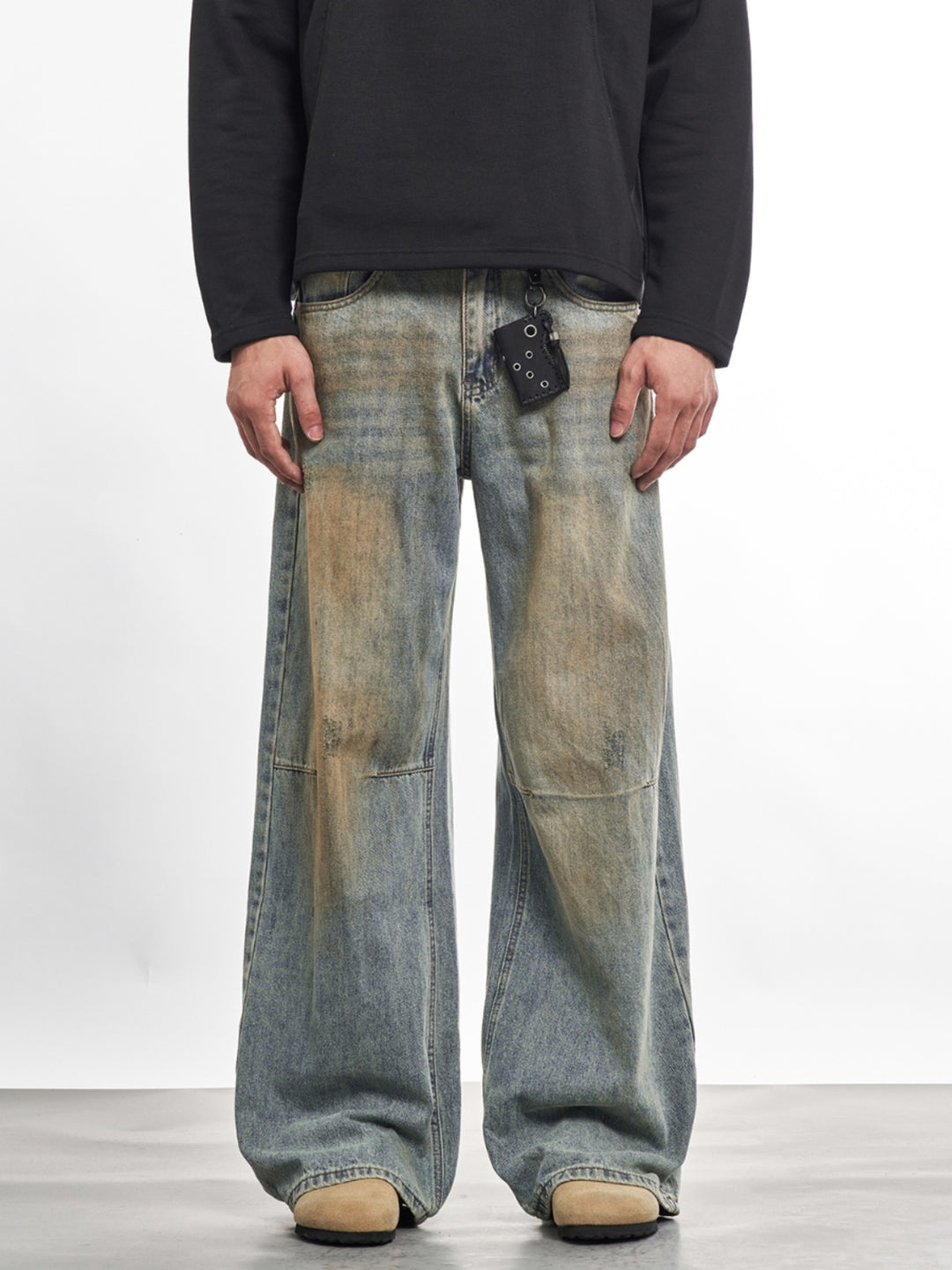 F3F Select Mud Wash Baggy Jeans | Face 3 Face