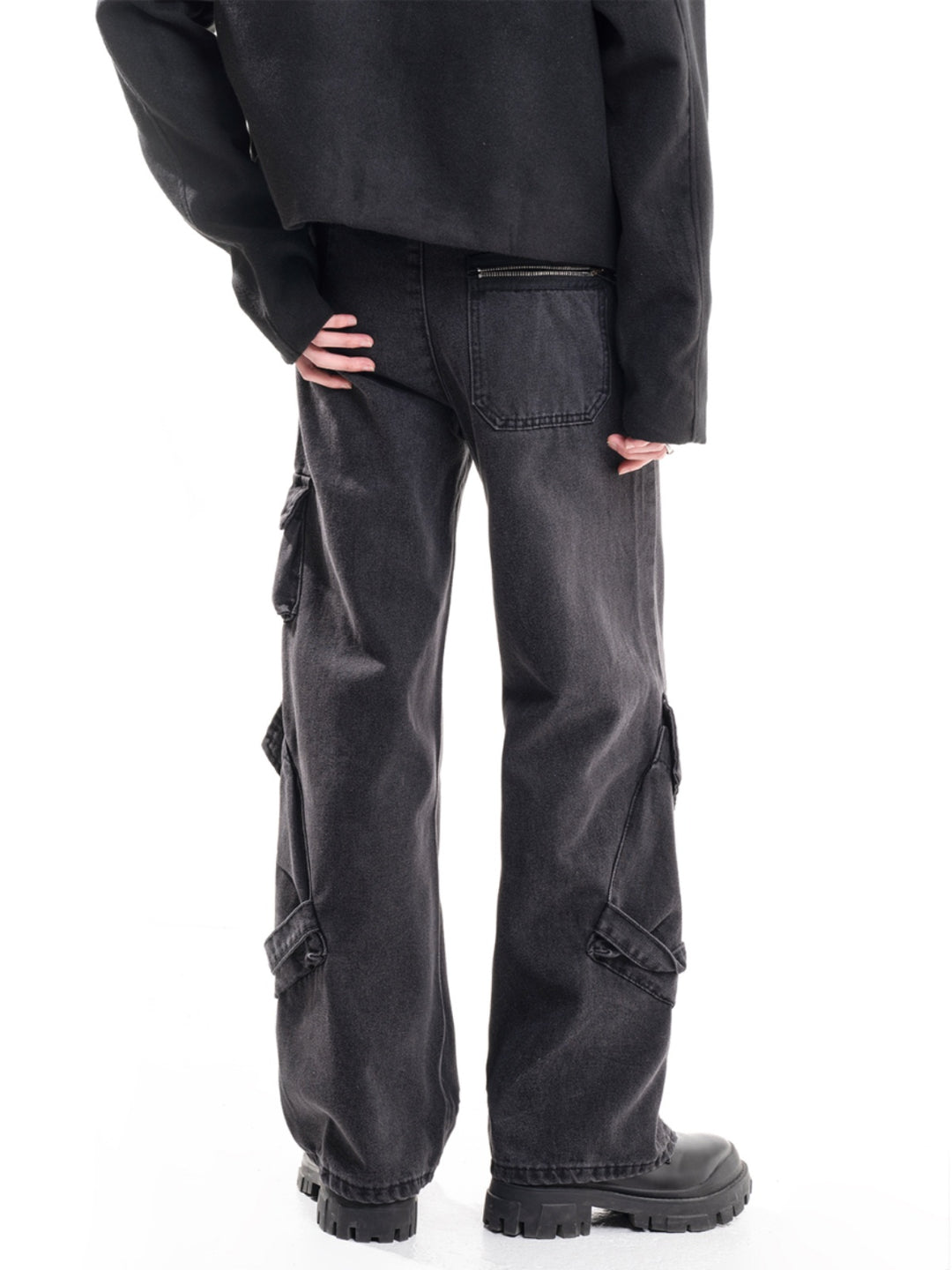 F3F Select Vintage Draped Multi Pockets Work Pants