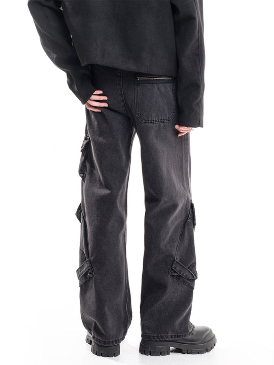 F3F Select Vintage Draped Multi Pockets Work Pants