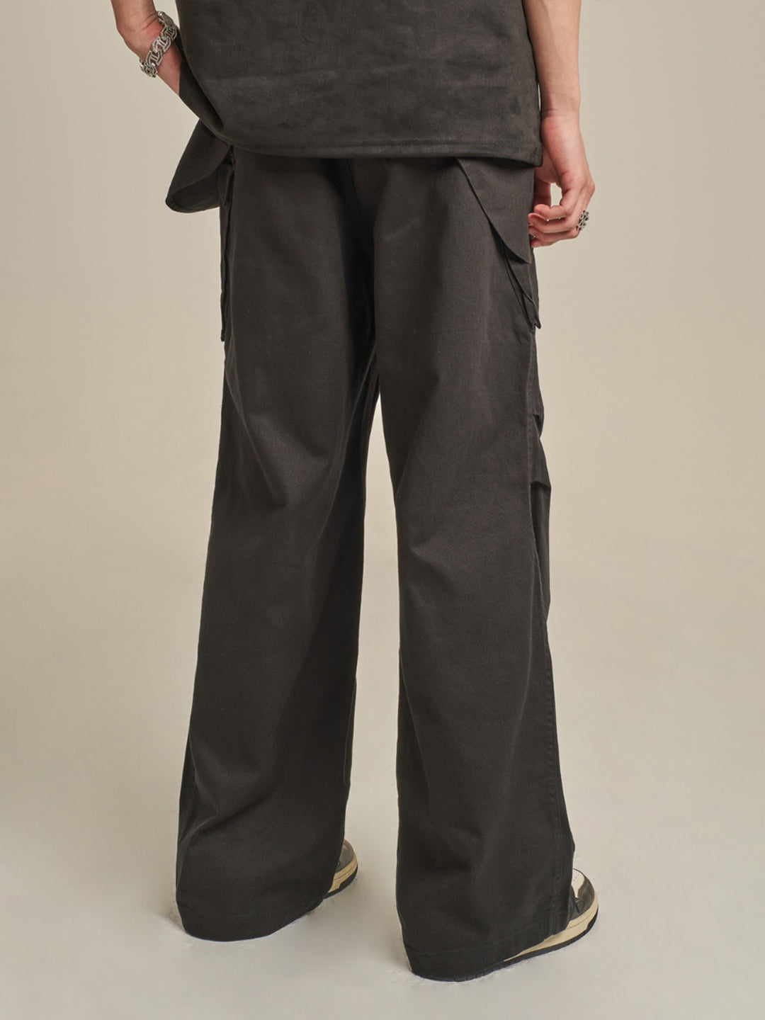 F3F Select Wide Leg Paper Bag Cargo Pants