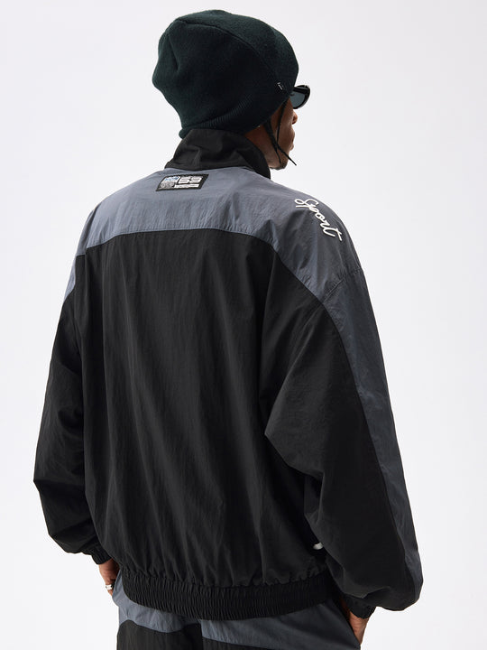 MEDM Woven Zipper Sports Jacket