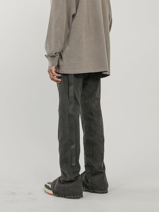 F3F Select Large Zipper Micro Large Washed Jeans