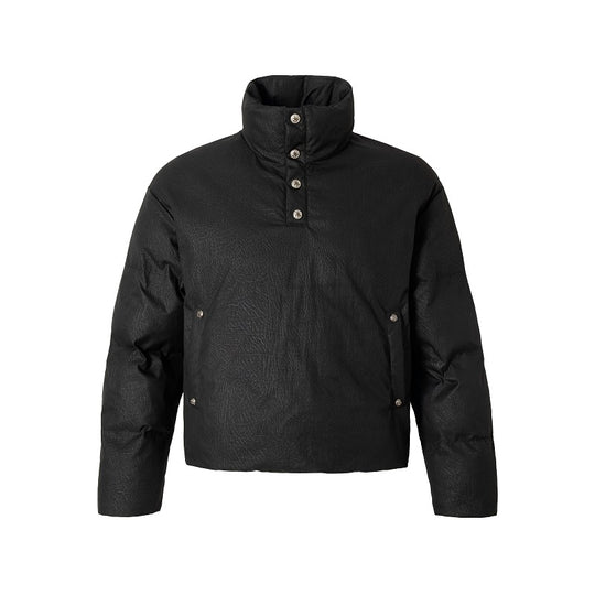 YADcrew Ice Crack Half High Neck Puffer Jacket | Face 3 Face