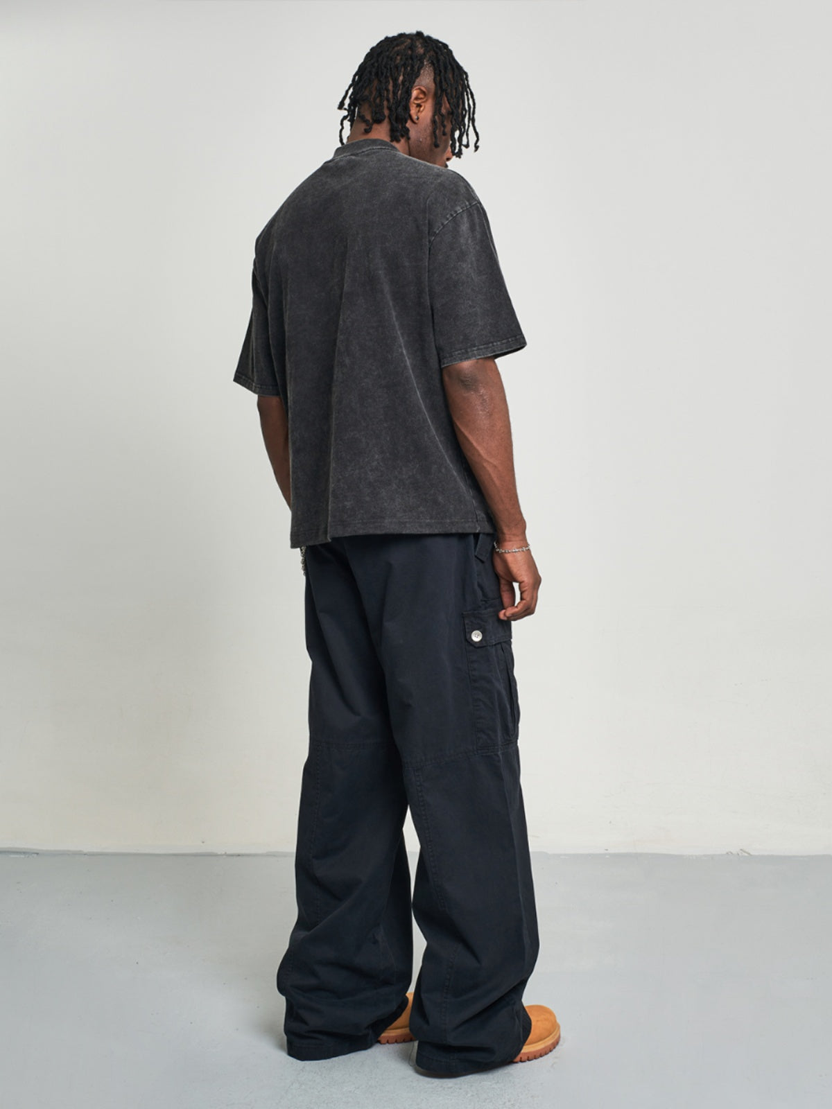 F3F Select Washed Patchwork Cargo Pants | Face 3 Face