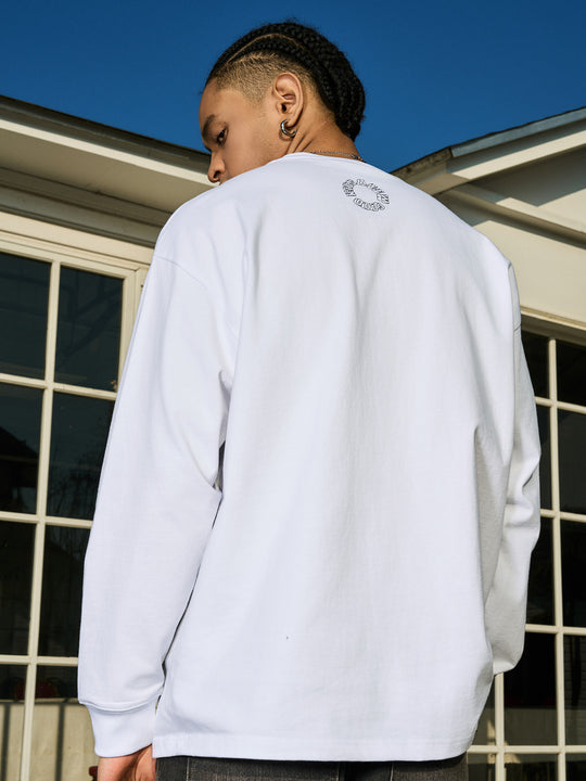 AFGK Prancing Black Horse Long Sleeve Tee