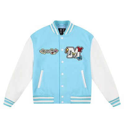 MEDM x Newmasus Butterfly Varsity Jacket | Face 3 Face