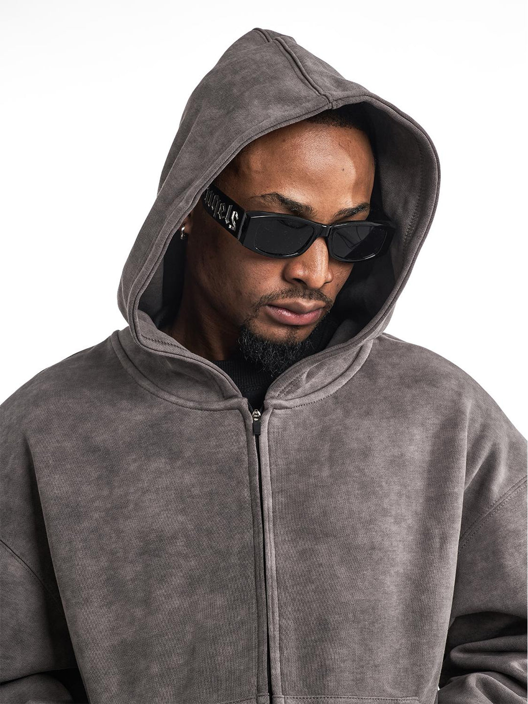 F3F Select Wasteland Distressed Zip Up Hoodie | Face 3 Face