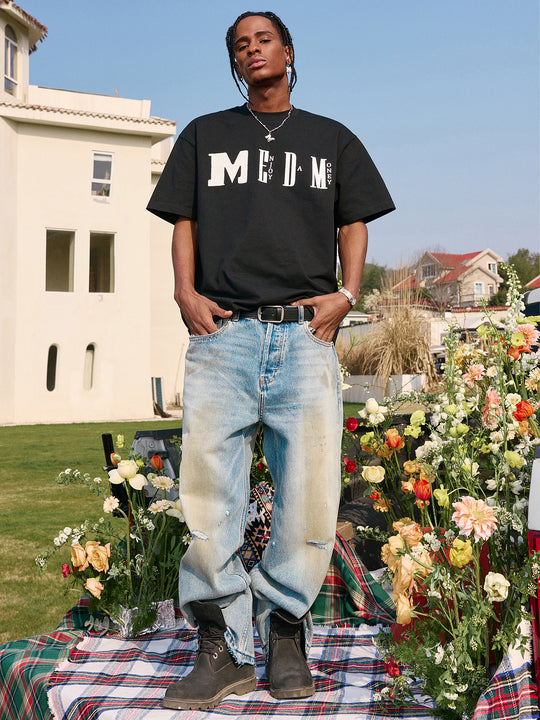 MEDM Chunky Needle Big M Tee