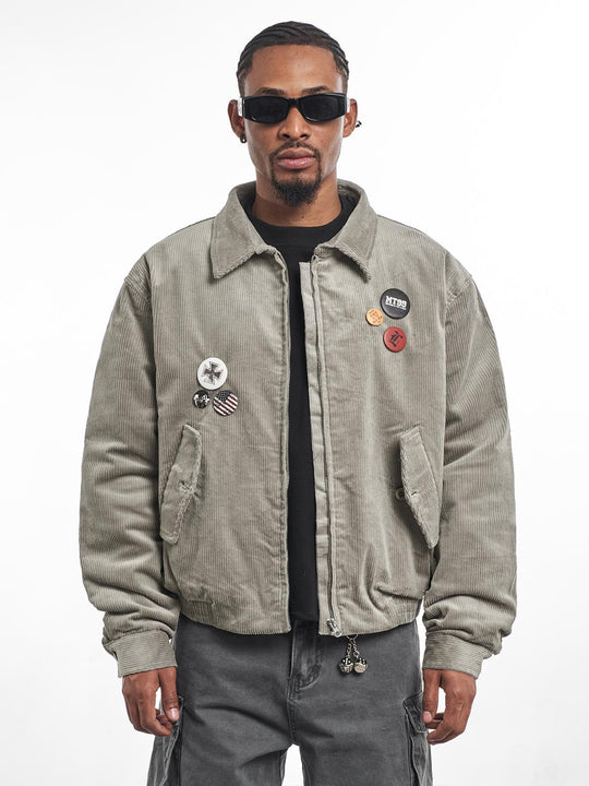 F3F Select Corduroy Work Bomber Jacket | Face 3 Face
