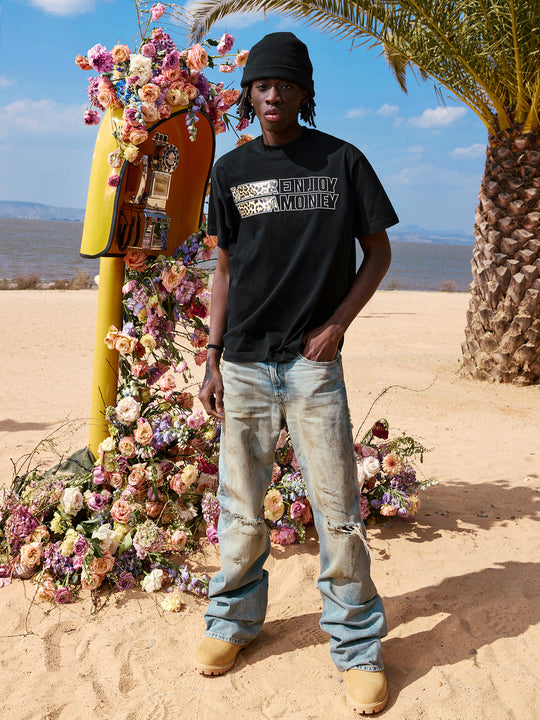 MEDM Leopard Snake Texture Tee