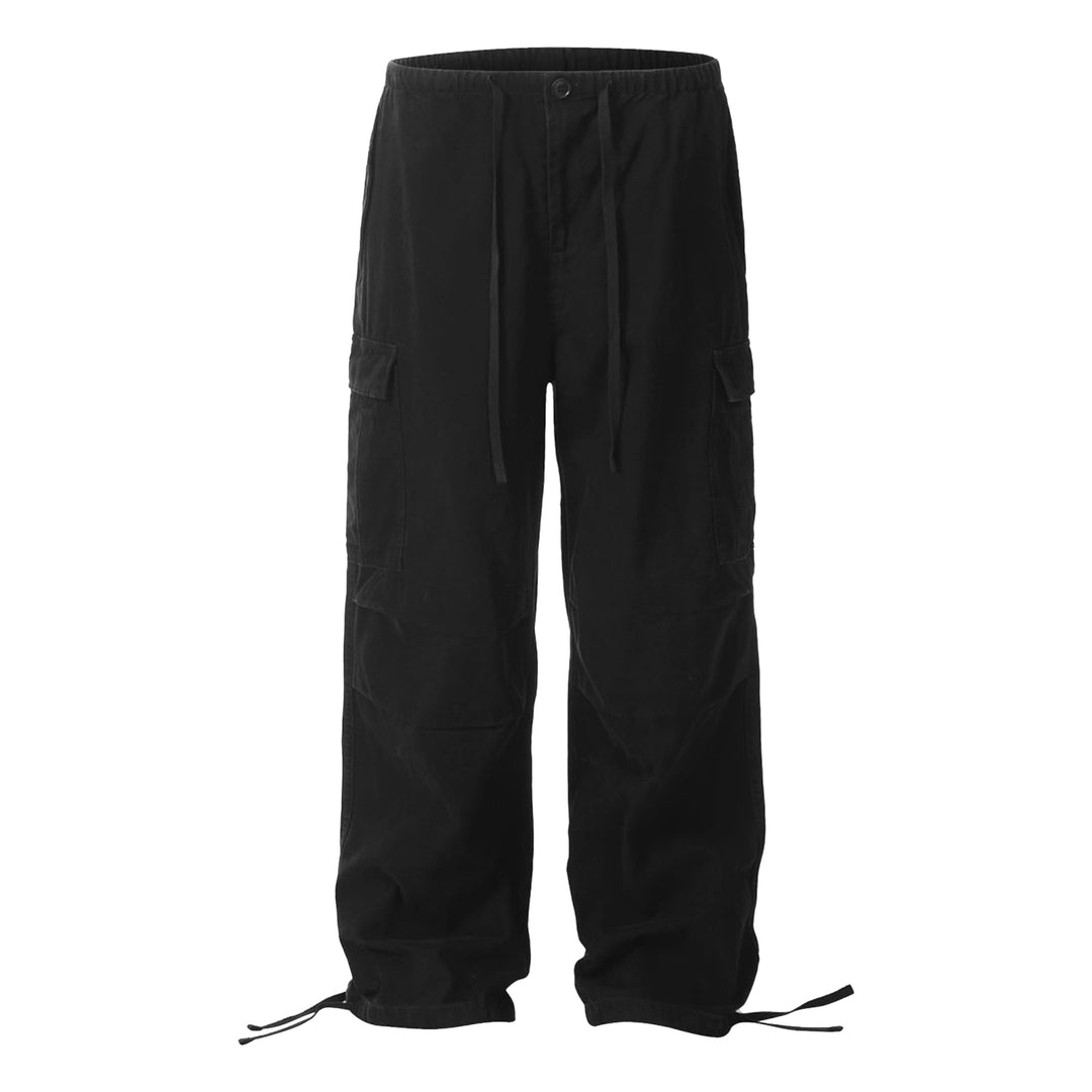 F3F Select Drawstring Large Pockets Baggy Cargo Pants | Face 3 Face