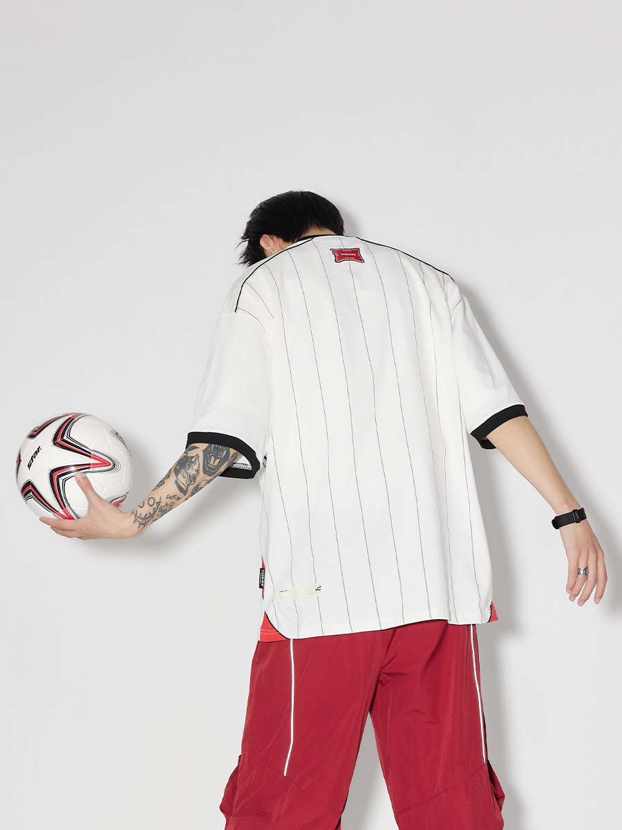 XONLIFE Striped soccer jersey Tee | Face 3 Face