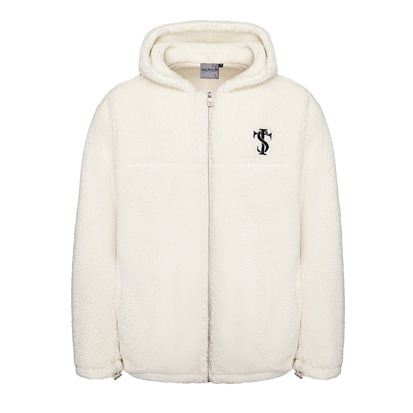 Small Town Kid Hooded Sherpa Fleece Jacket | Face 3 Face