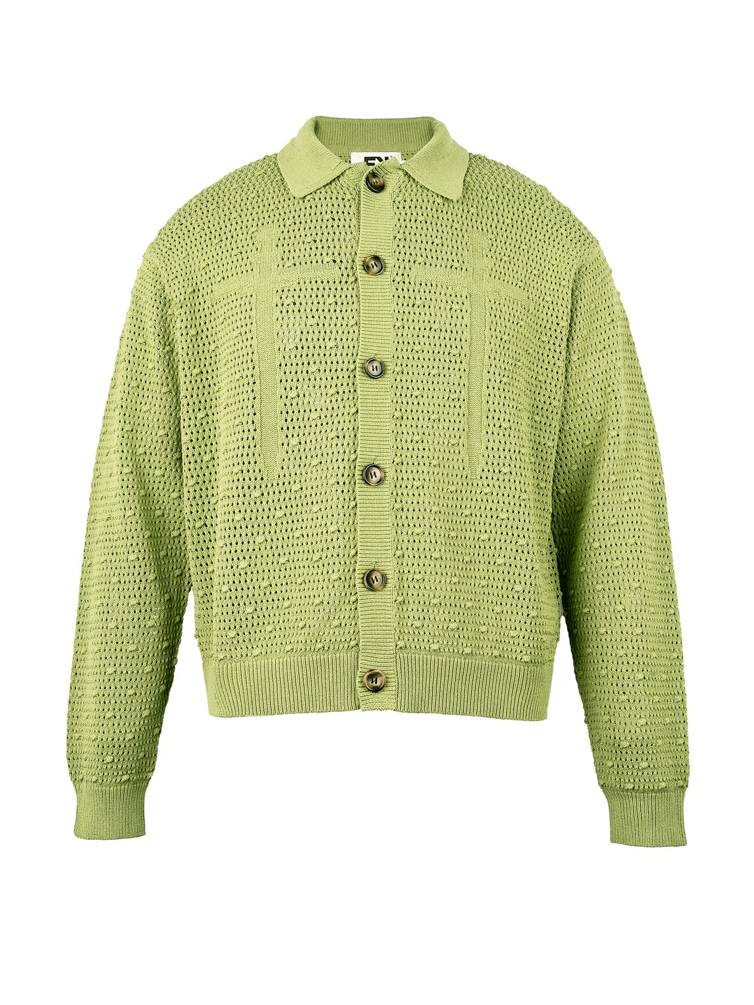 EVILKNIGHT(EK) Polka Dot Openwork Cross Knight Jumpers Cardigan