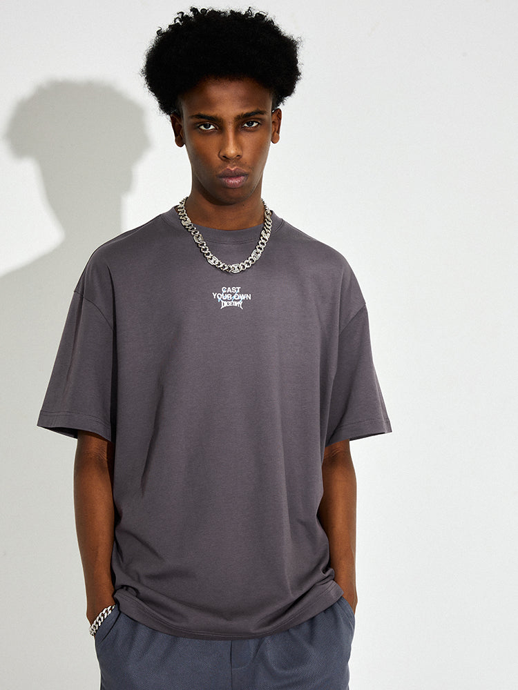 DICETINY Stone Logo Print Tee | Face 3 Face