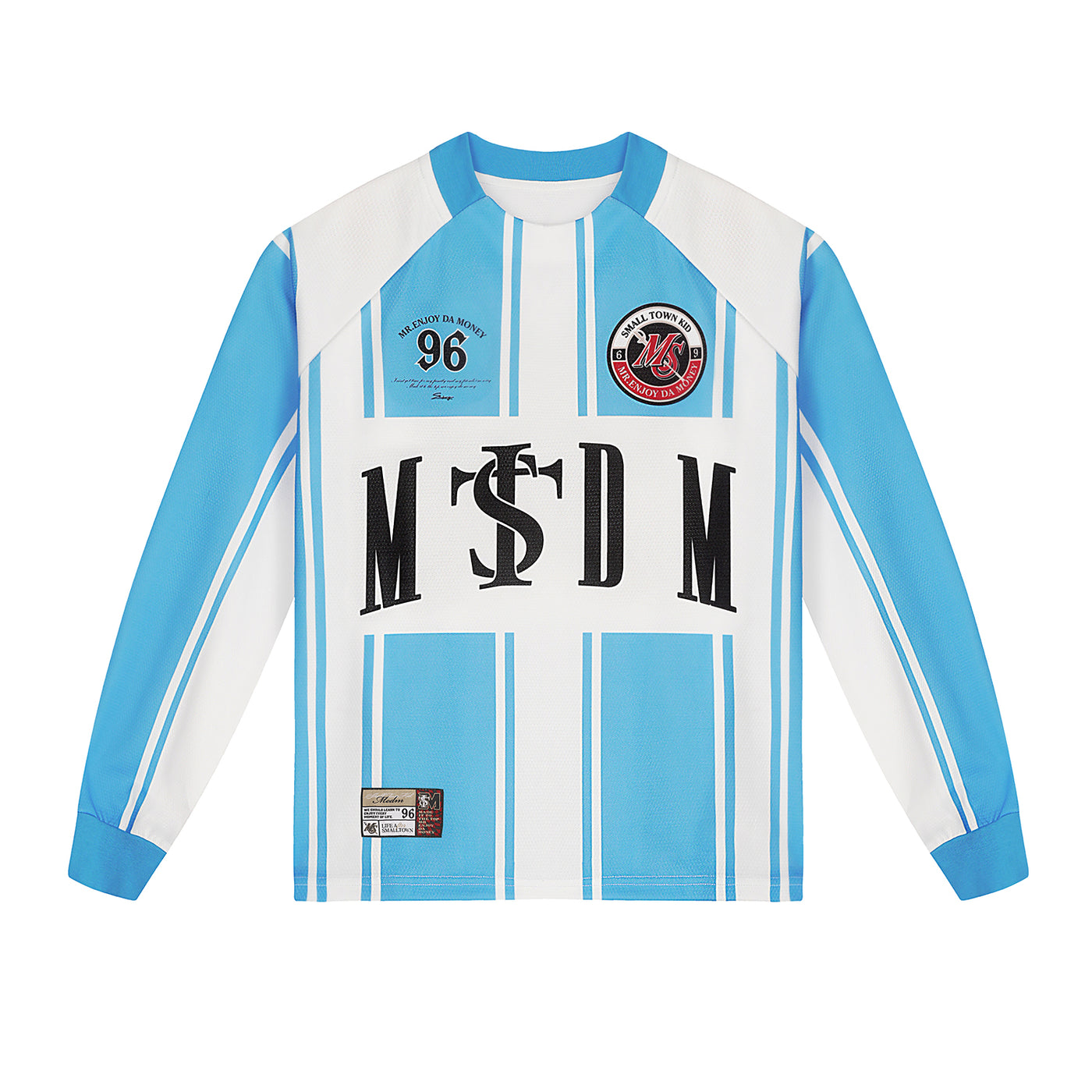 Small Town Kid x MEDM Vintage Long Sleeve Soccer Jersey | Face 3 Face