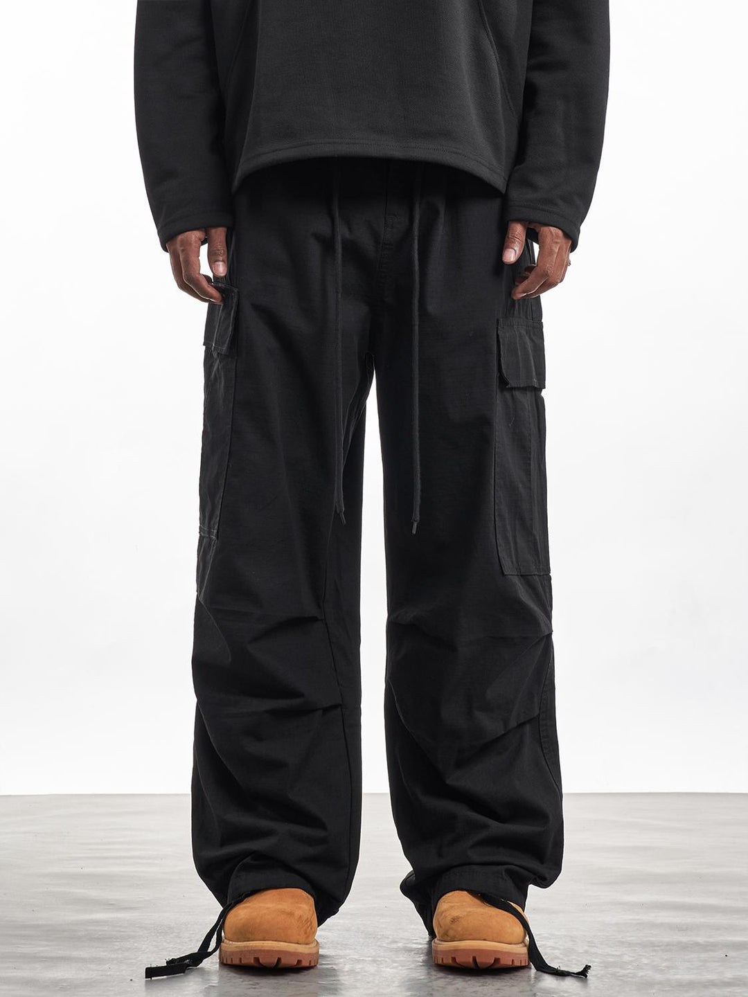 F3F Select Drawstring Ripstop Fabric Cargo Pants | Face 3 Face
