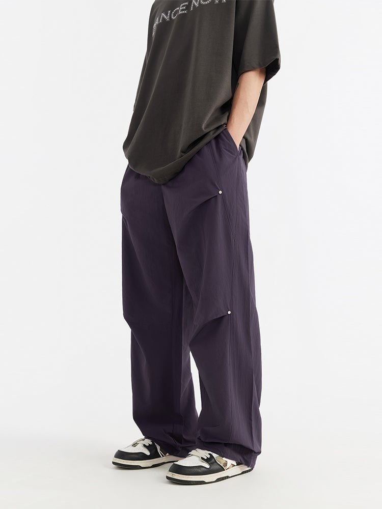 F3F Select Pleated Willow Studded Drawstring Work Pants
