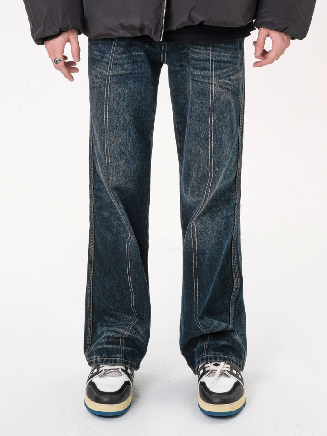 F3F Select High Grade Stacked Vintage Blue Jeans