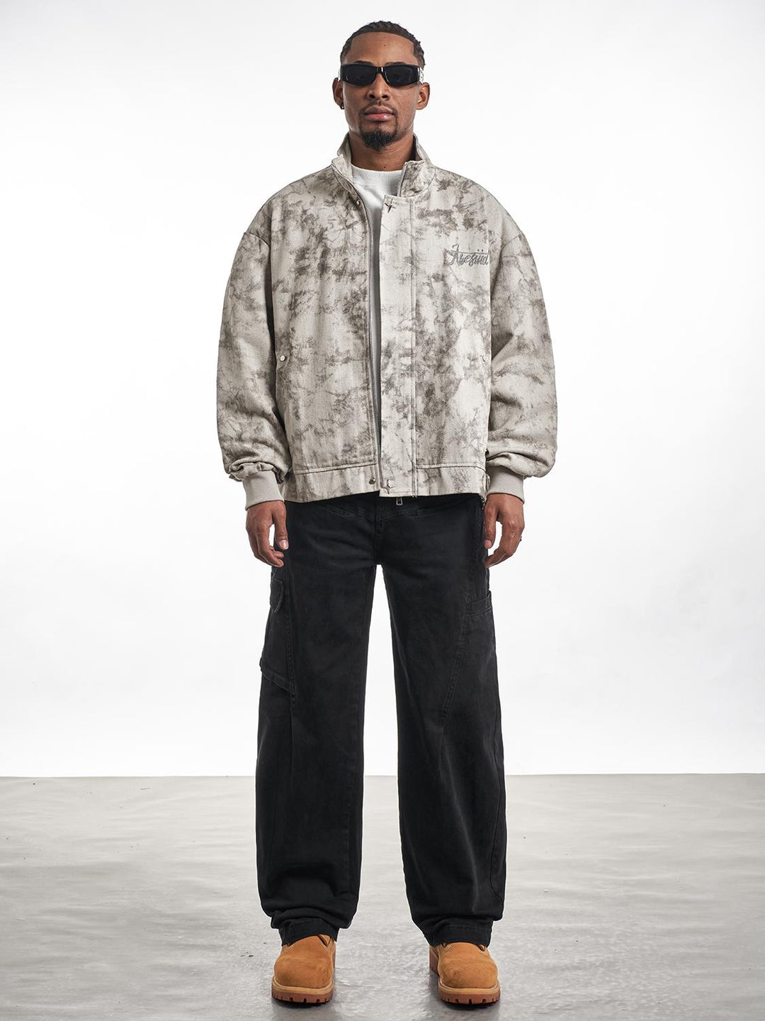 F3F Select Tie Dye Embroidered Jacket | Face 3 Face