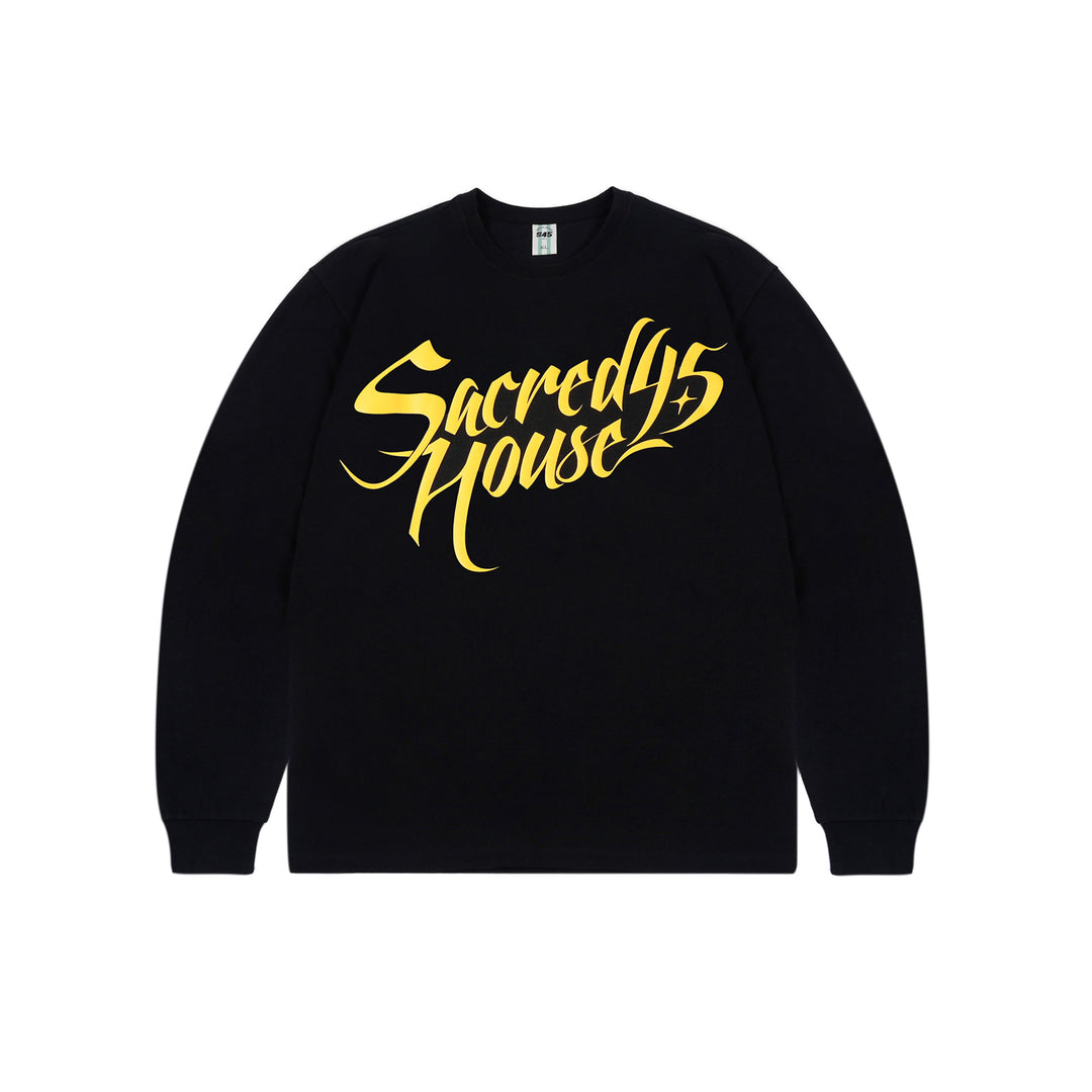 S45 Foam Logo 3D Printing Long Sleeve Tee | Face 3 Face