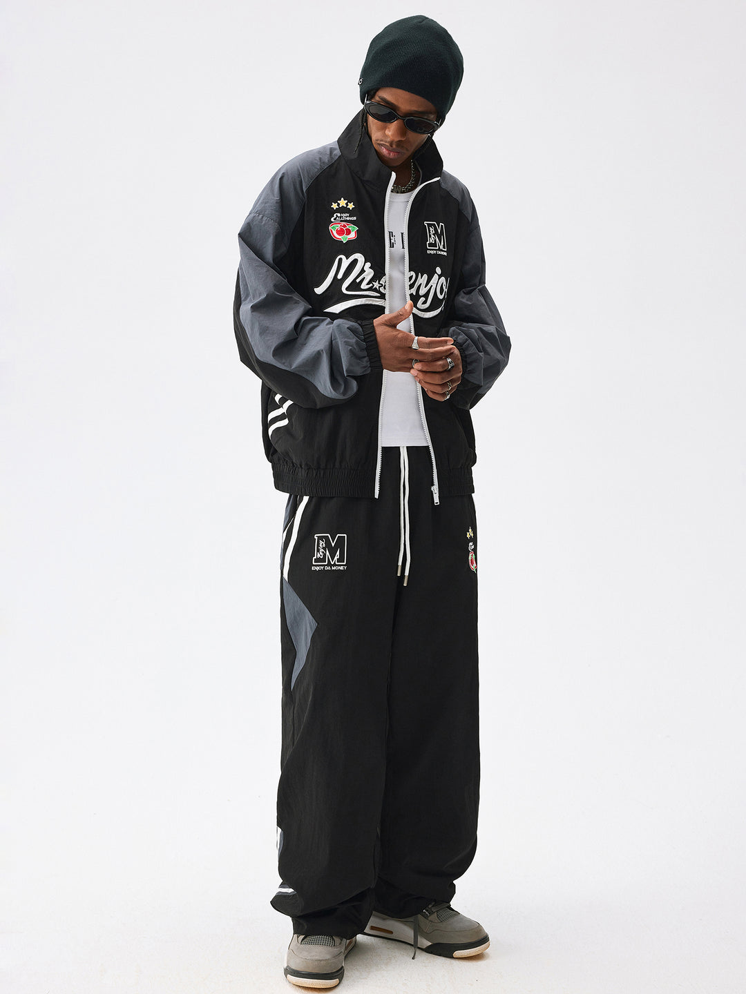 MEDM Woven Zipper Sports Jacket