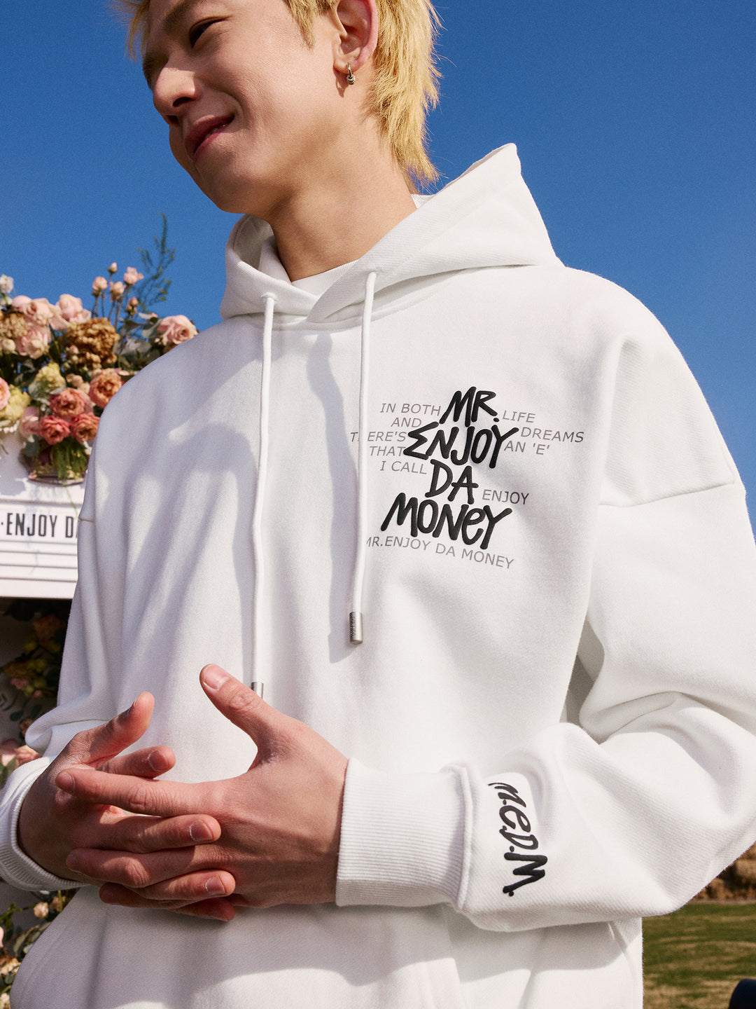 MEDM Foam Printed Graffiti Hoodie