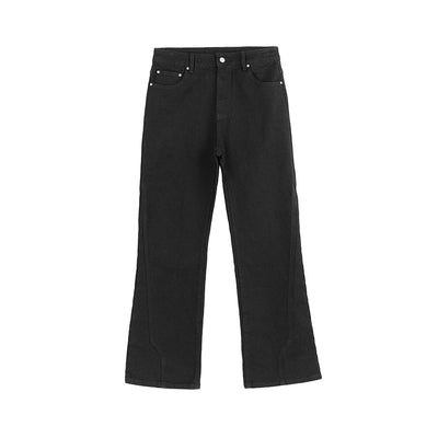 Small Town Kid Wave Line Micro Flare Jeans | Face 3 Face