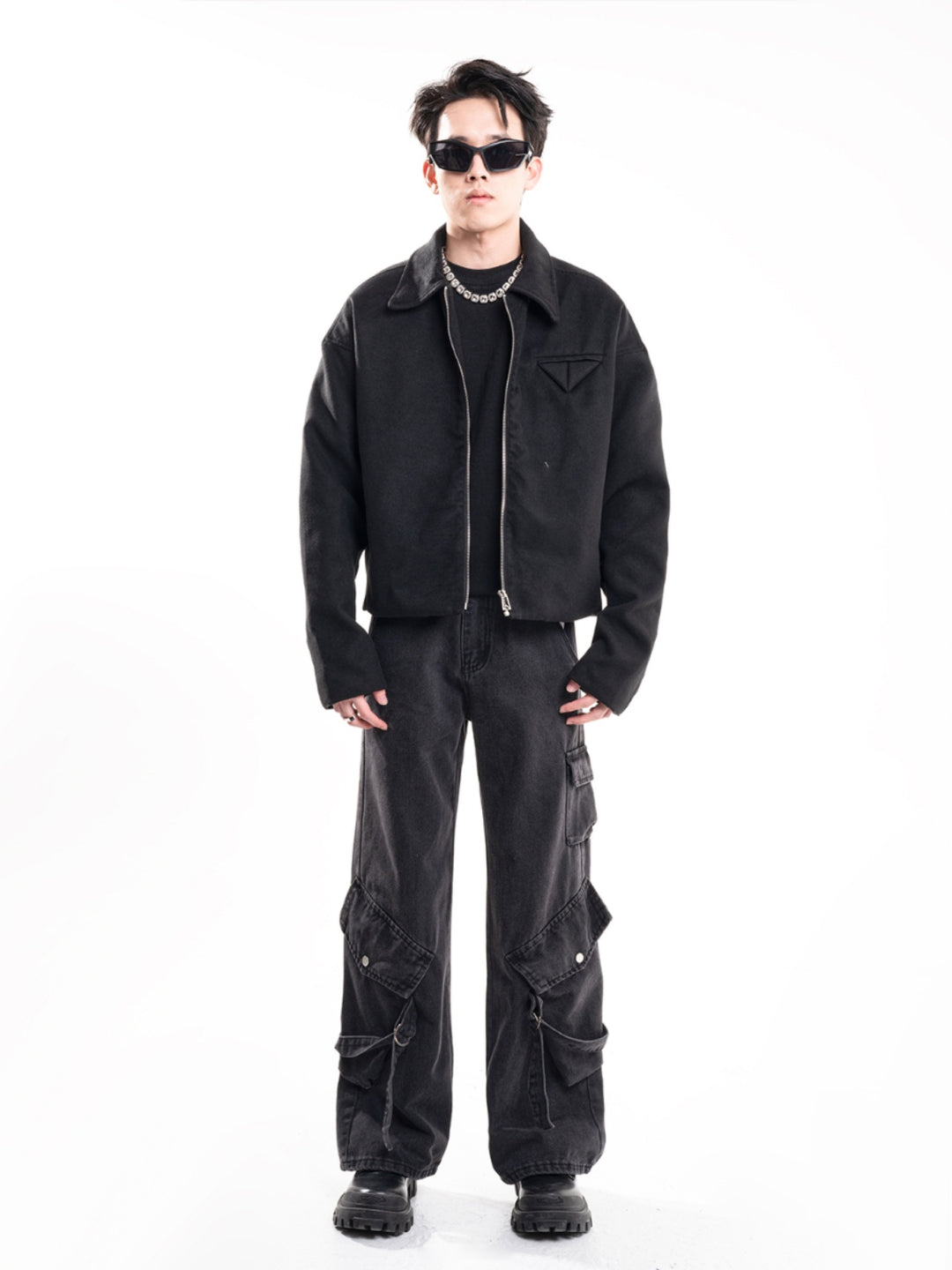 F3F Select Vintage Draped Multi Pockets Work Pants