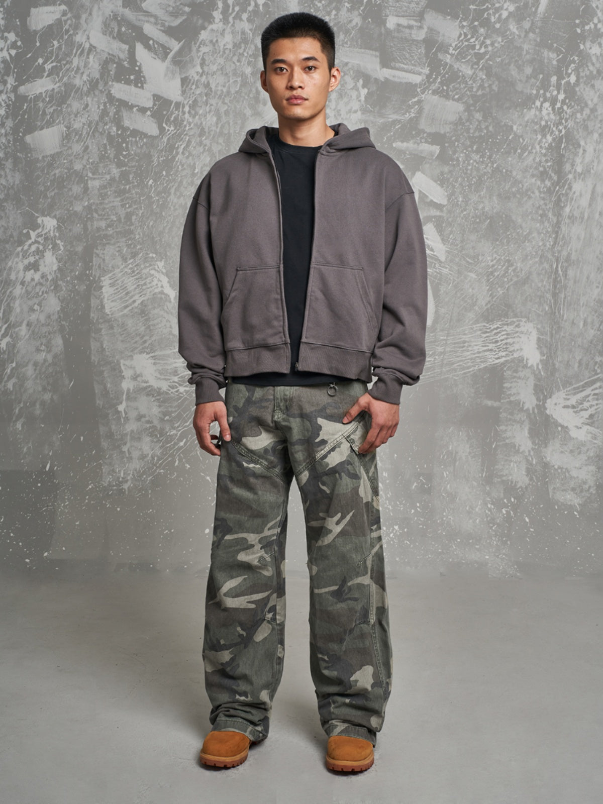 F3F Select Camouflage Pocket Design Cargo Pants | Face 3 Face