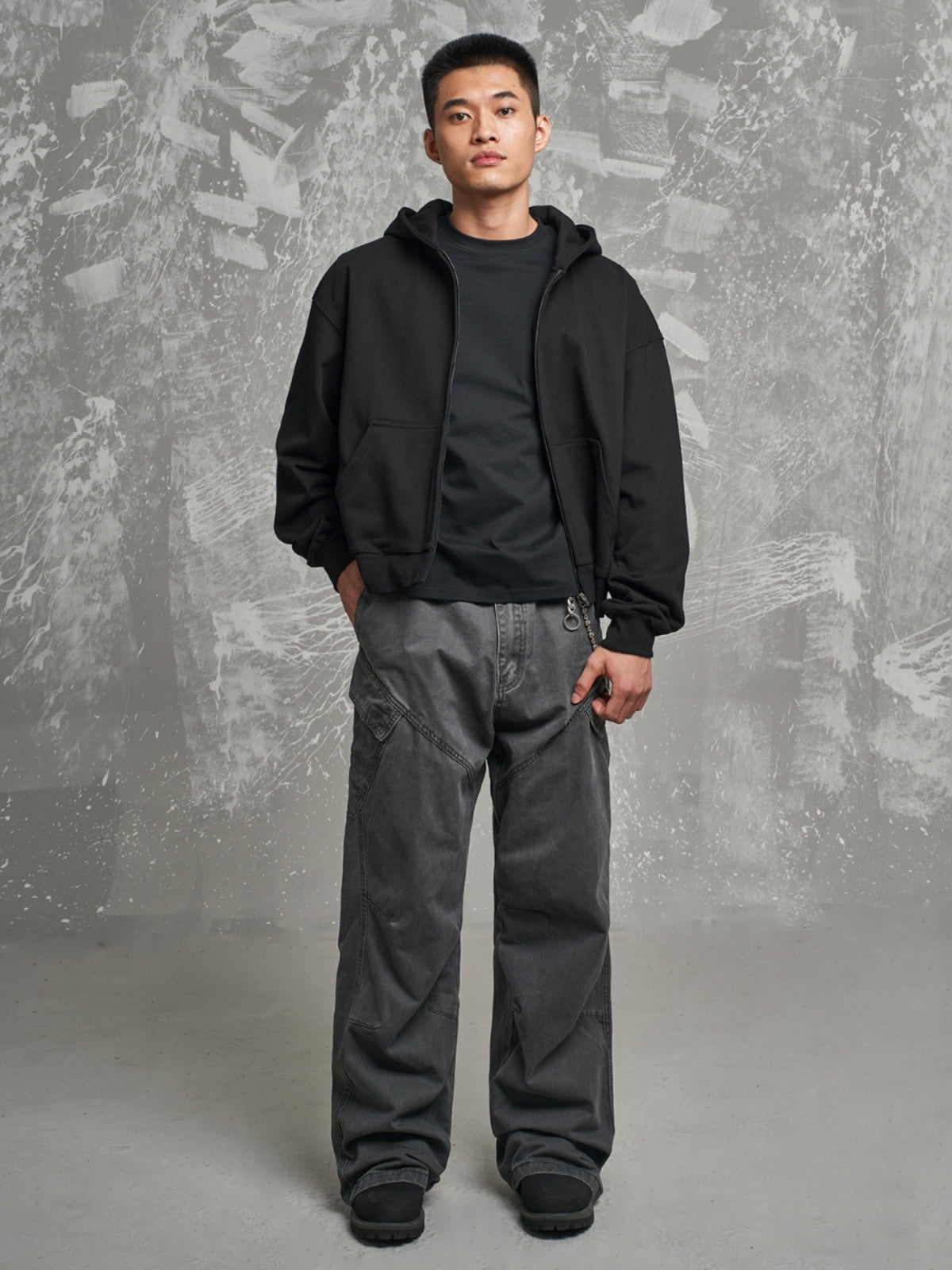 F3F Select Pleated Crease Deconstructed Cargo Pants | Face 3 Face