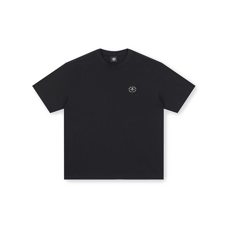 DICETINY Basic Metal Logo Tee | Face 3 Face