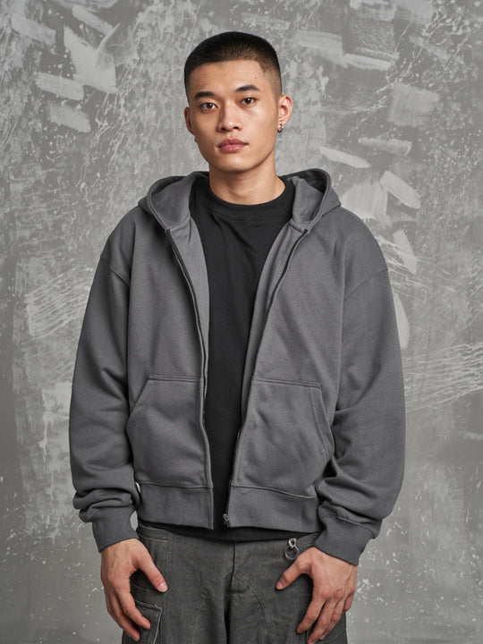 F3F Select Basic Zip Up Hoodie | Face 3 Face