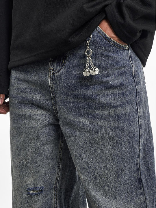 F3F Select Holes Faded Distressed Jeans | Face 3 Face