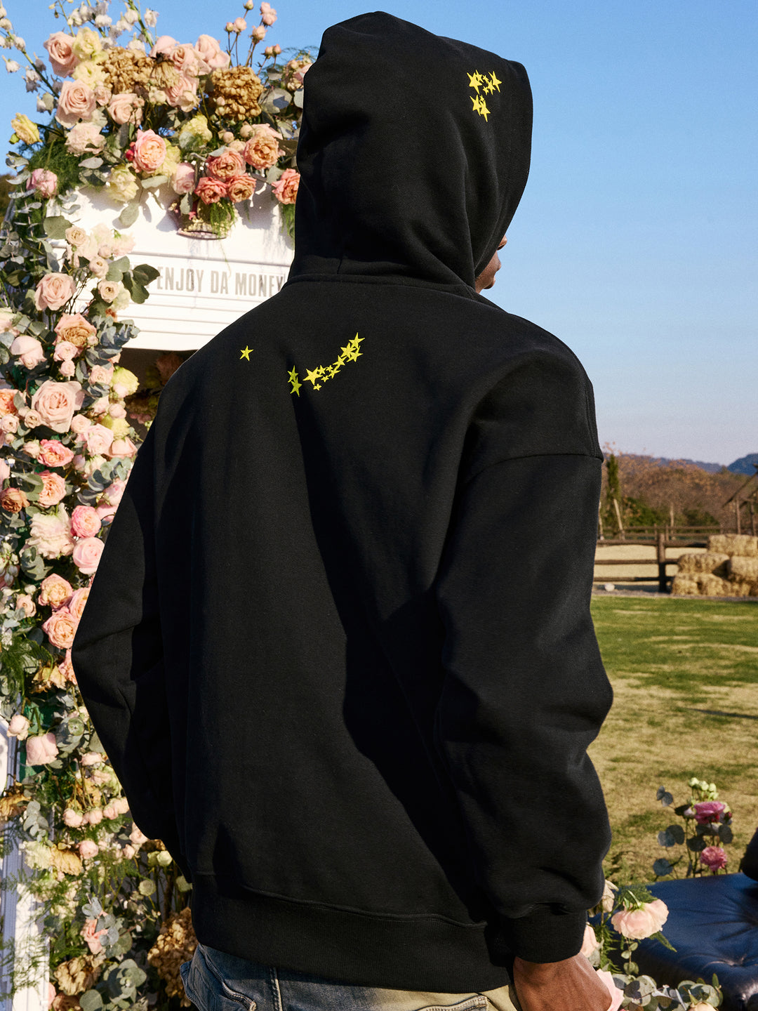 MEDM Star Embroidery Hoodie