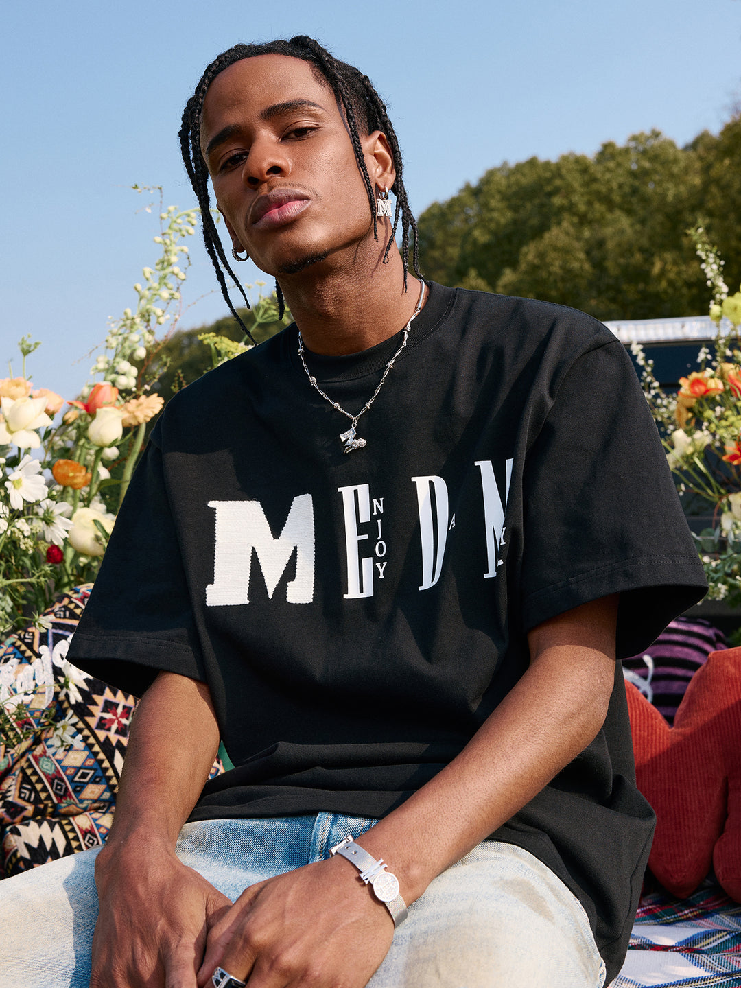 MEDM Chunky Needle Big M Tee