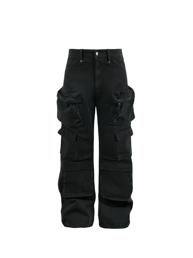 ANTIDOTE Multi Pocket Machete Work Cargo Jeans