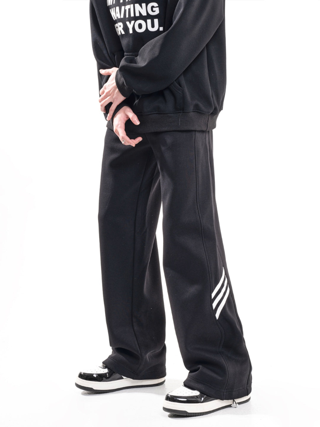 F3F Select Drawstring Striped Sweat Pants