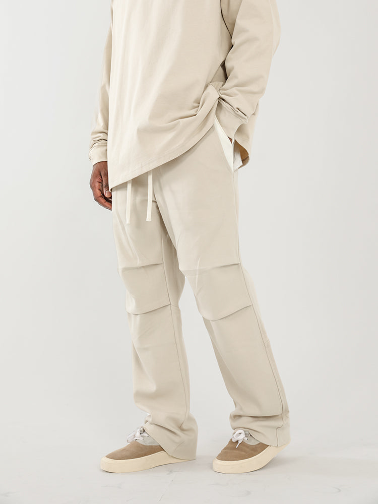 F3F Select High Street Pleated Design Drape Paratrooper Pants