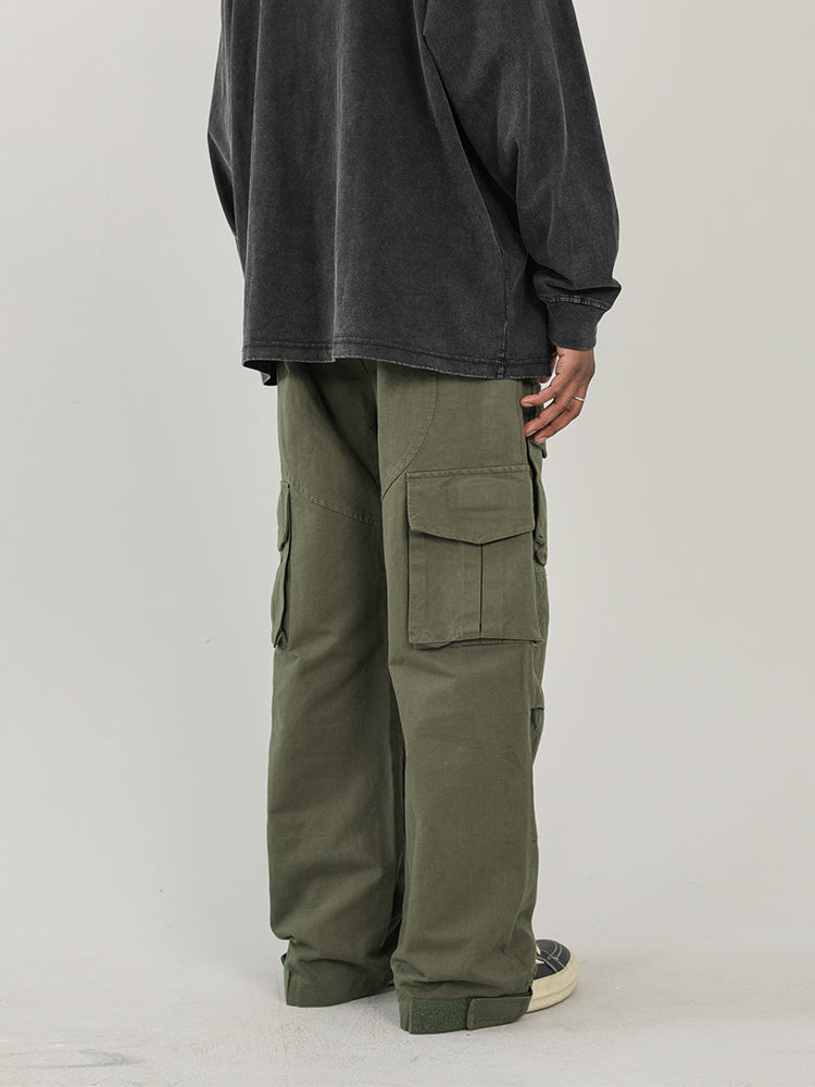 F3F Select Functional Multi Pocket Wide Leg Work Cargo Pants
