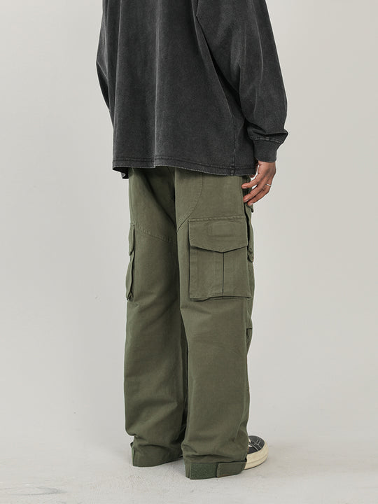 F3F Select Functional Multi Pocket Wide Leg Work Cargo Pants