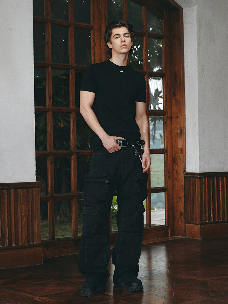 ANTIDOTE Slim Tight Stretch Sports Tee