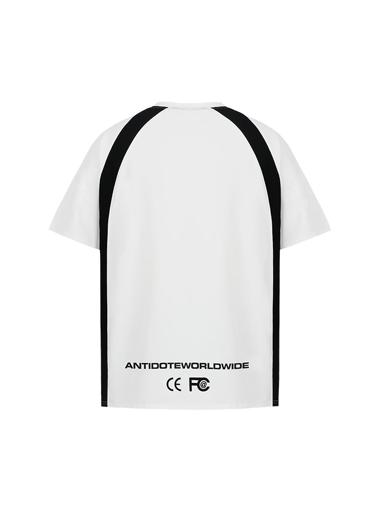 ANTIDOTE Racing Raglan Contrasting Color Tee