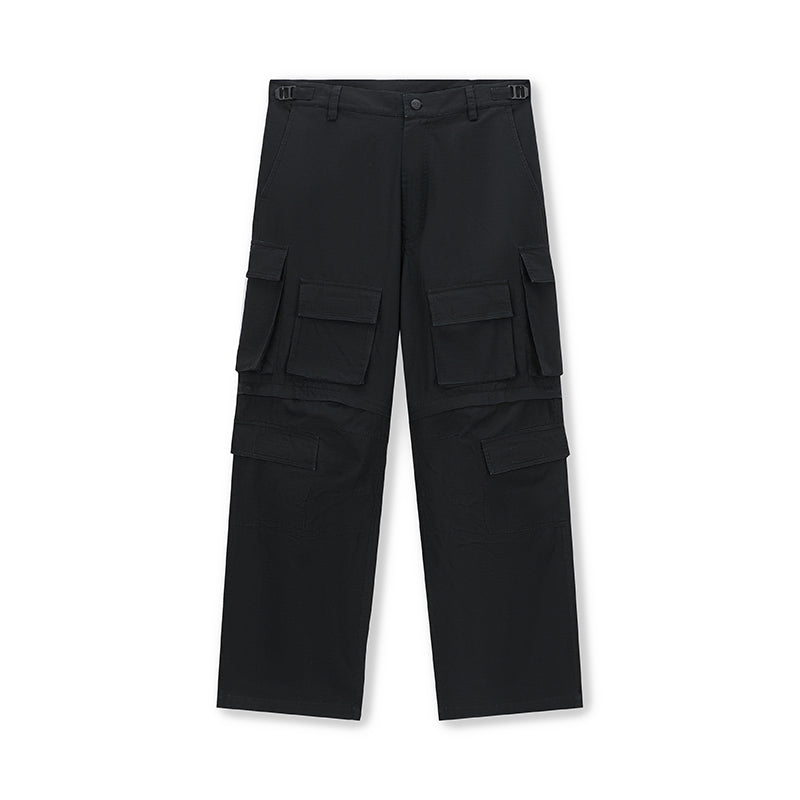 DICETINY Removable Leg Multi Pocket Work Cargo Pants | Face 3 Face