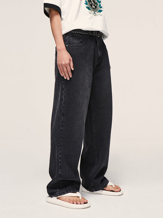 F3F Select Vintage Washed Do Old Casual Jeans