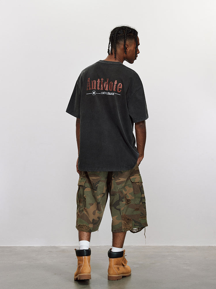 ANTIDOTE Marlboro Spoof Vintage Washed Tee