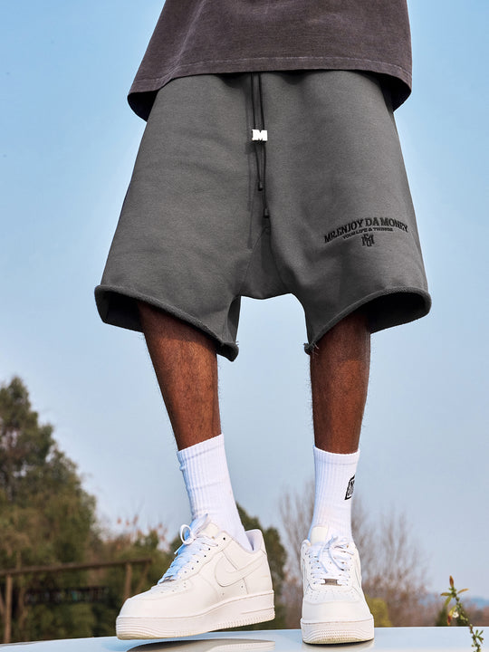 MEDM M Buckle Cut Off Shorts